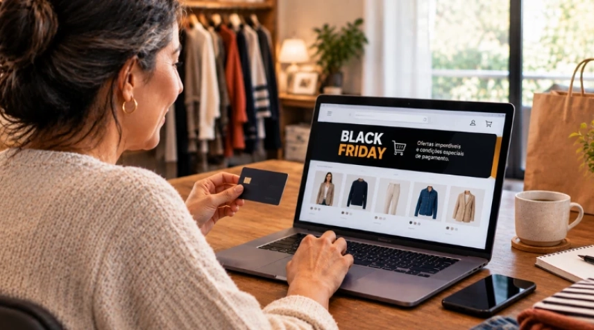 Artigo sobre Black Friday 2026: por que o crédito próprio pode decidir a venda na sua loja