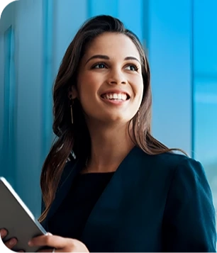 <p>Conte com uma <strong>plataforma completa para gestão</strong> de serviços financeiros</p>