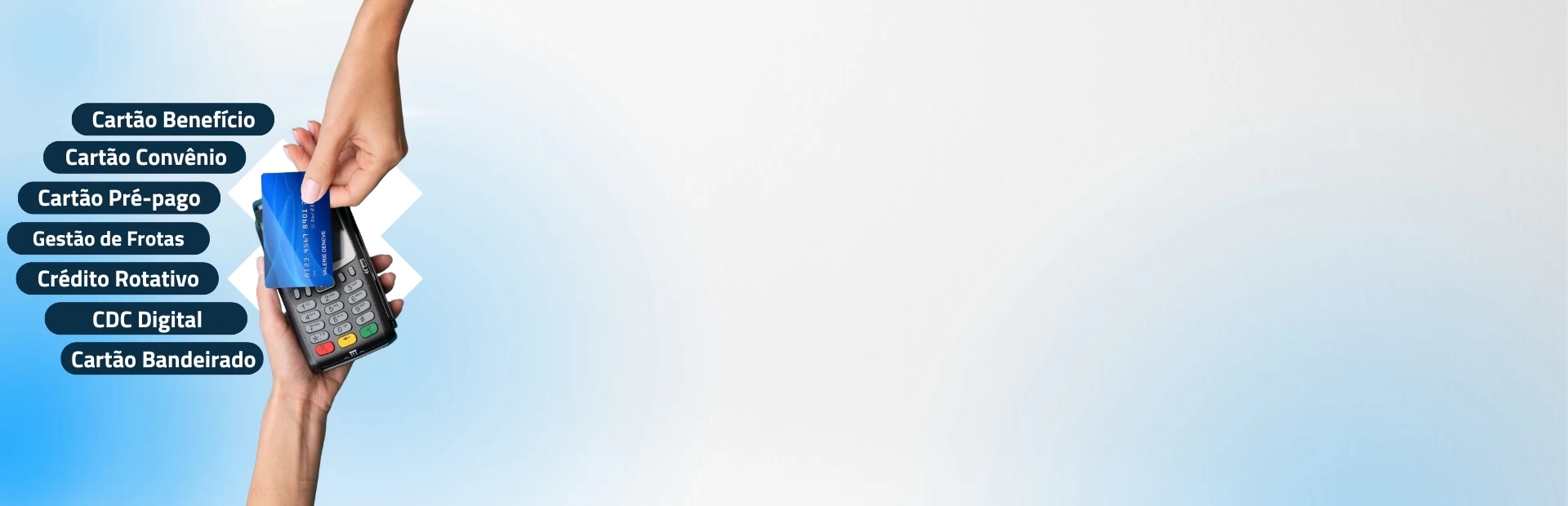 Instituições financeiras e administradoras de cartões